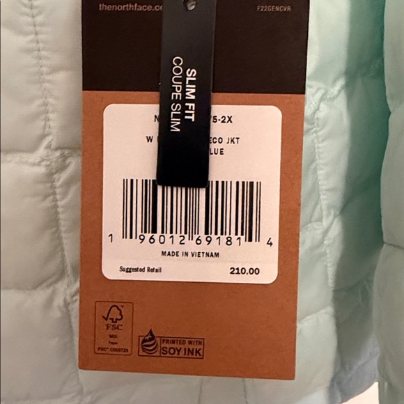 The North Face Women’s ThermoBall Echo Jacket Sz 2X. NWT - Picture 6 of 11